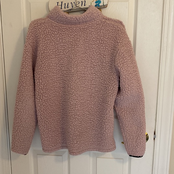 PINK Victoria’s Secret Sherpa Quarter Zip - Pink - XS - Picture 2 of 3